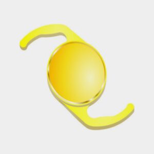 Hydrophilic Aspheric Foldable Naturalyellow Intraocular lens